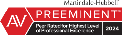 AV Preeminent Badge 2024